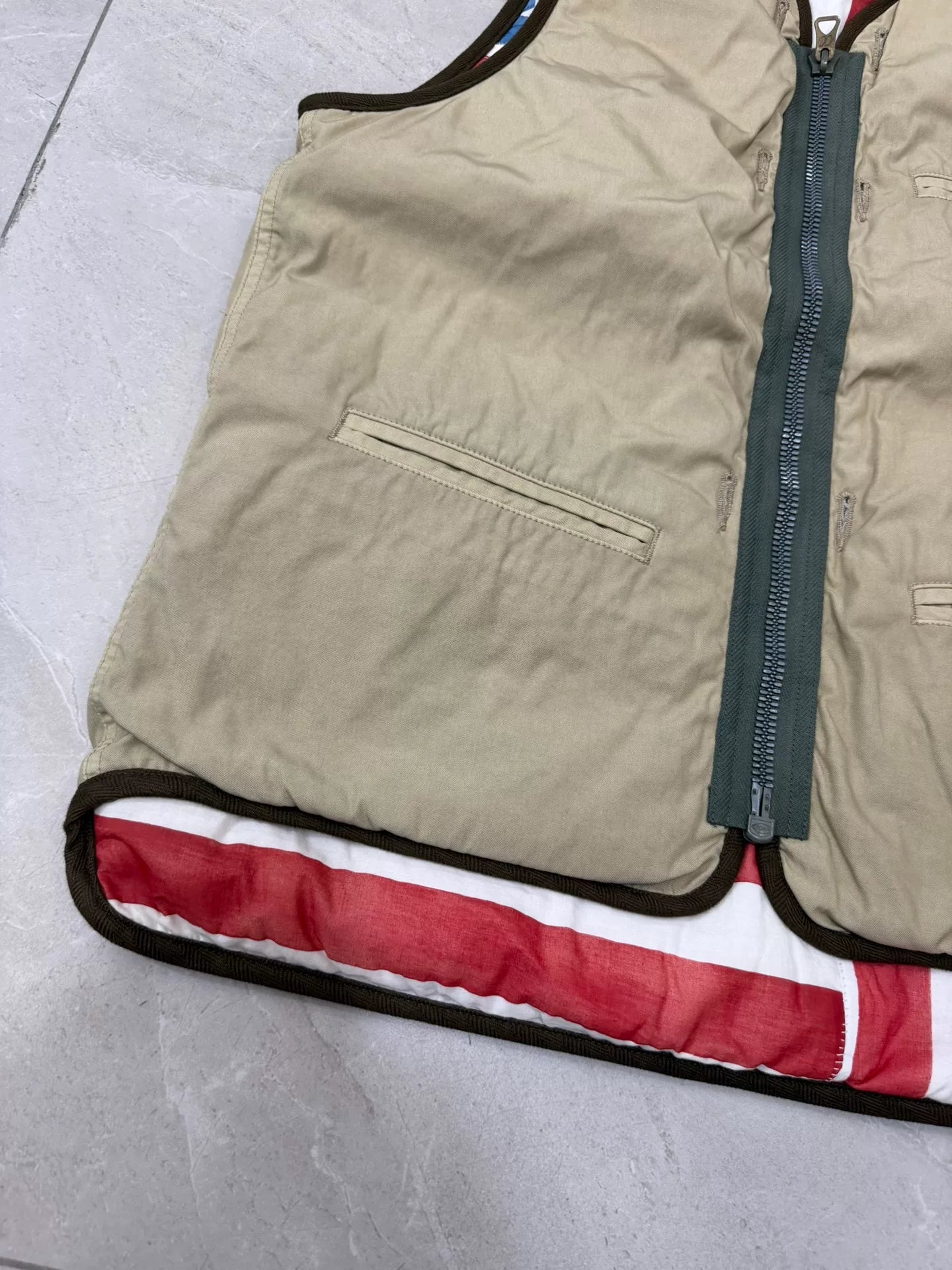 VISVIM 21AW CONTRARY DEPT LINER DOWN VEST