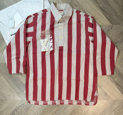 visvim dead-ball era stripe shirt