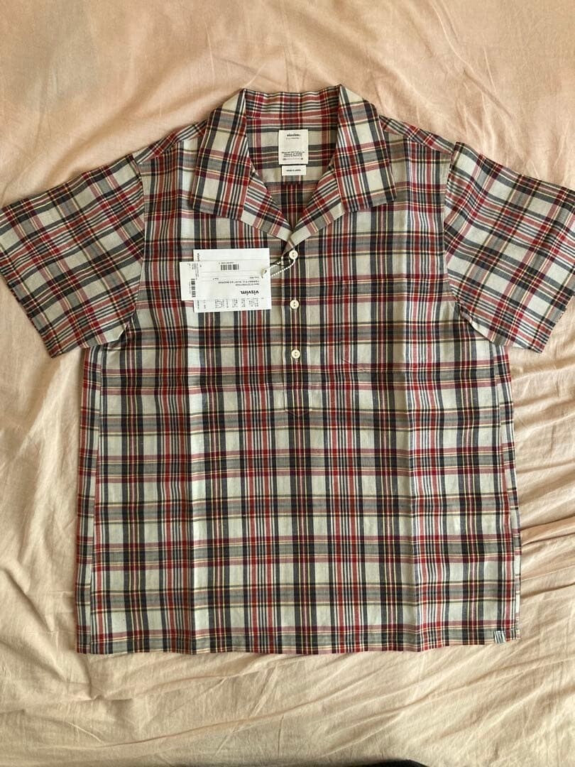 VISVIM Plaid Short-Sleeve Shirt