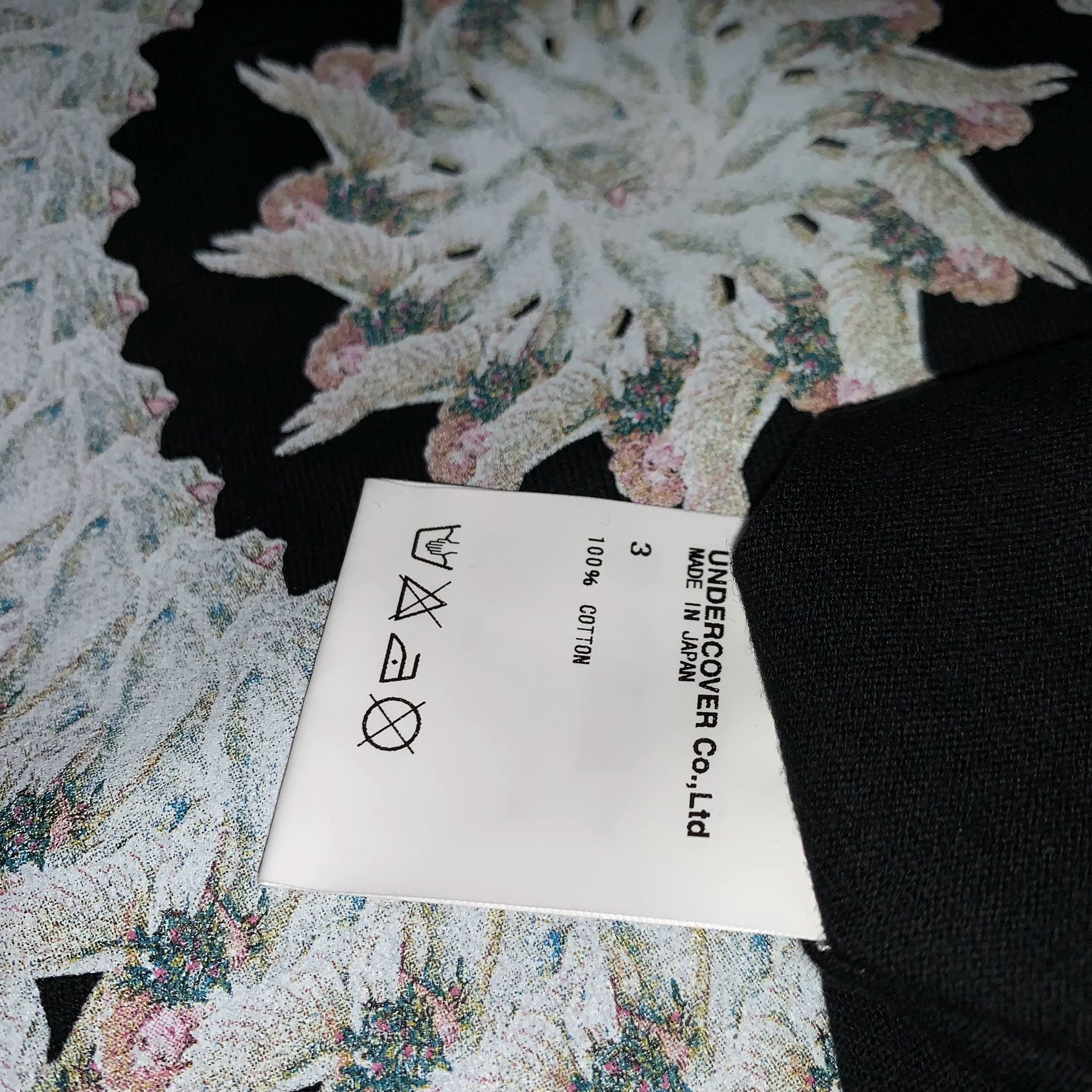 Undercover Angel Print Short Sleeve Tee