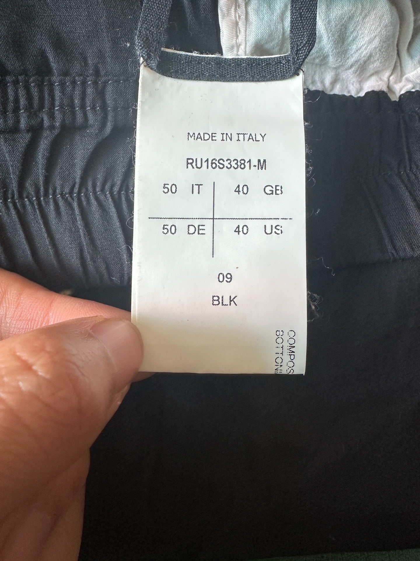 Rick Owens Black Drop-Crotch Pants