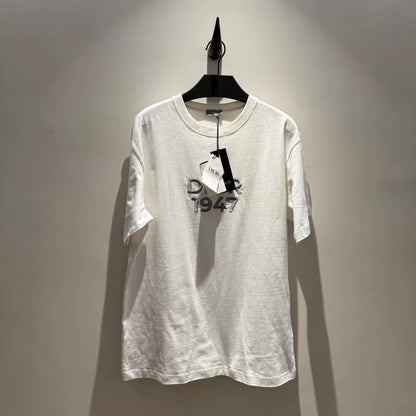 dior  short sleeve tee with embroidery