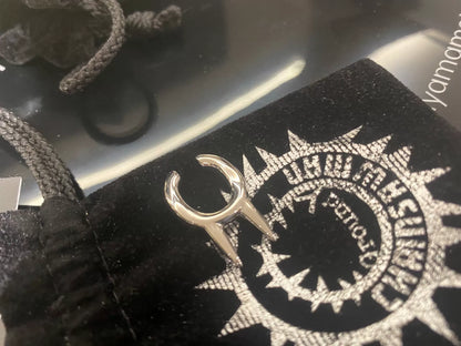 Yohji Yamamoto x Chainsaw Man Pawa Clip Earrings