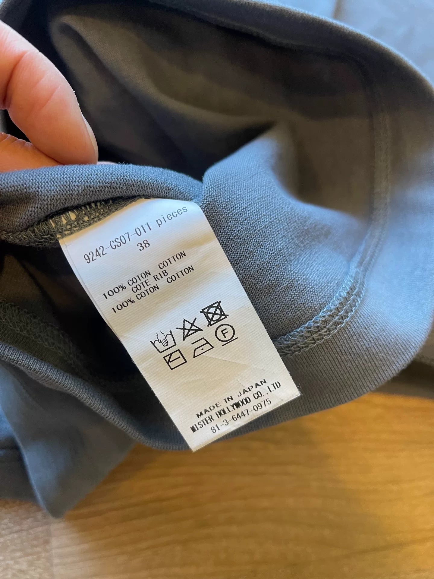 N.HOOLYWOOD 24AW Long-Sleeve T-Shirt