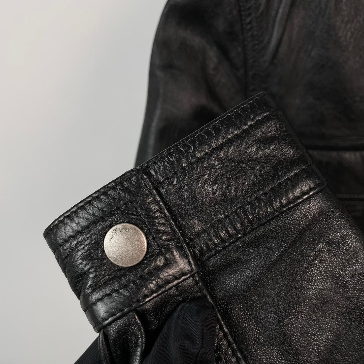 Saint Laurent 2017FW Black Leather Jacket
