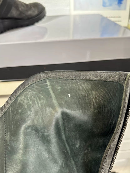 Julius 7 Suede High-Top Engineer Boots