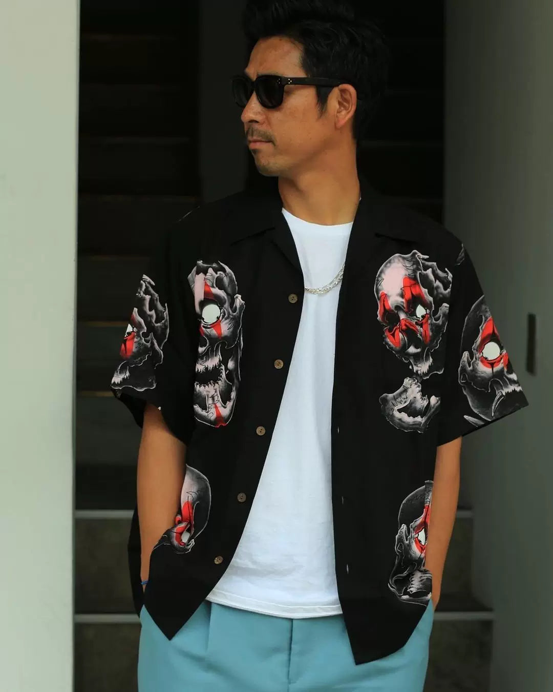 Wacko Maria Tattoo Studio Hawaiian Shirt