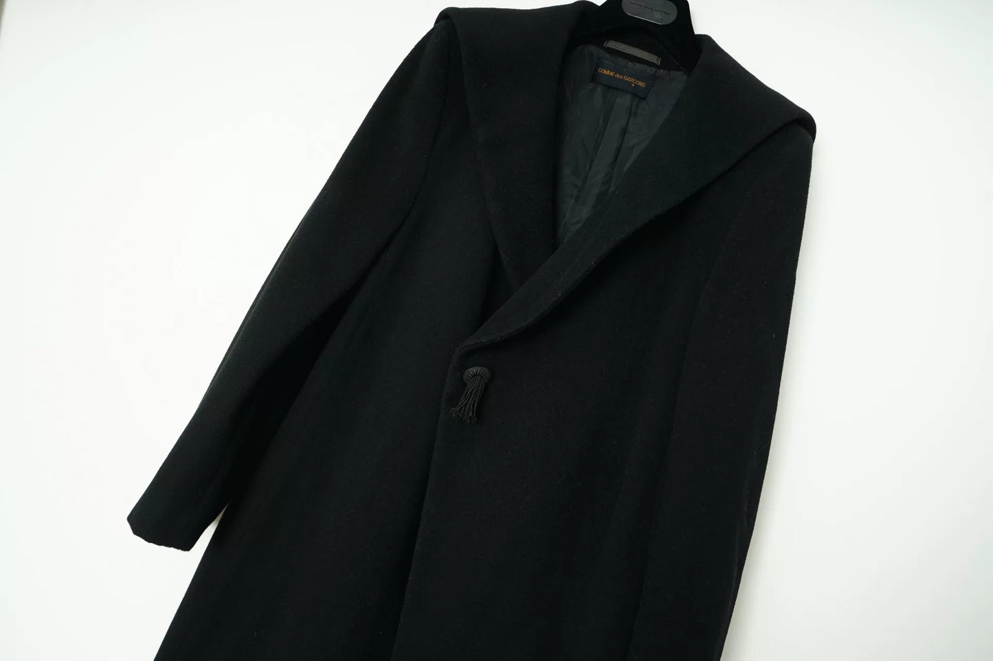 Comme des Garçons Large Lapel Wool Coat