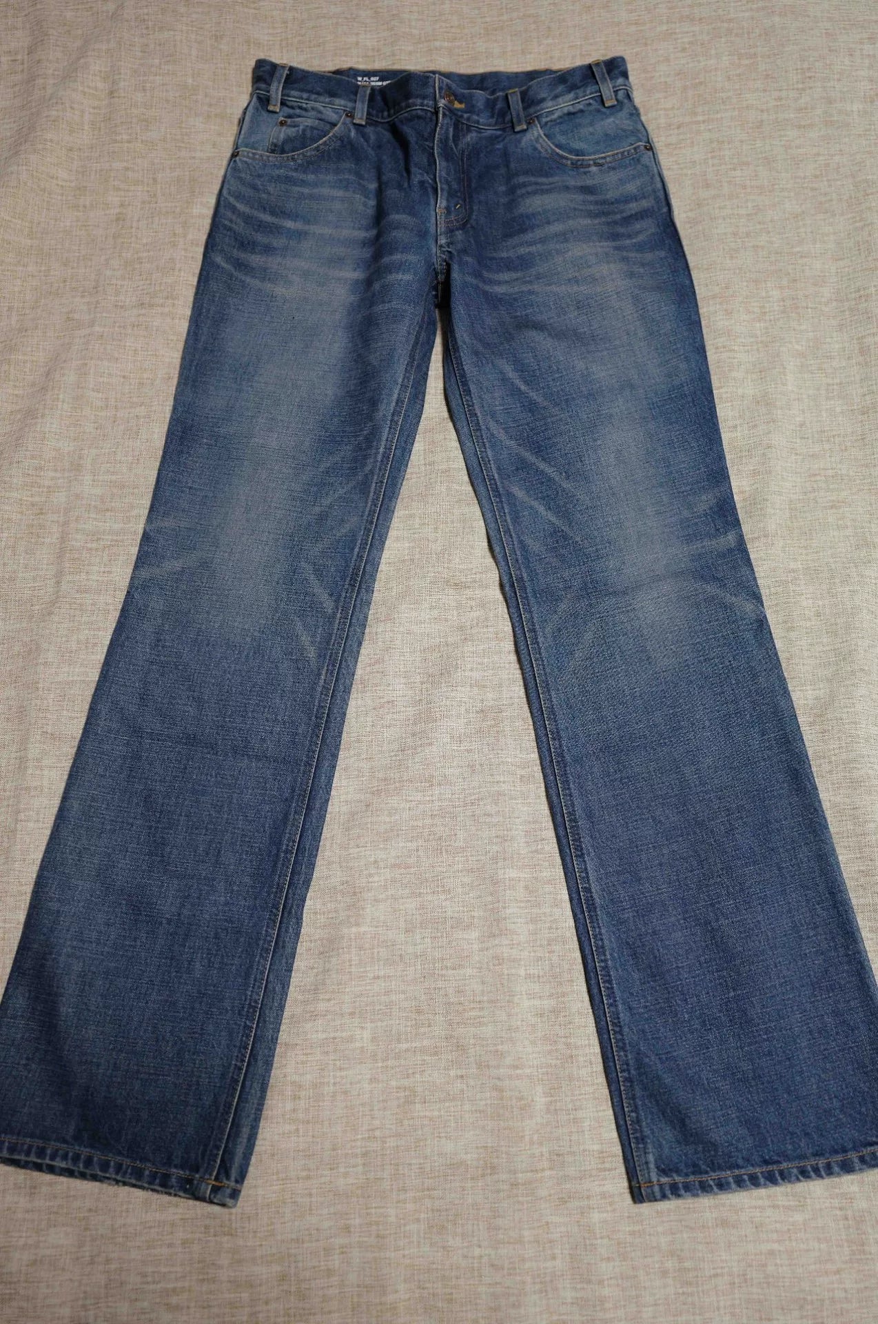 Celine Pearl Blue Wash Flare Jeans