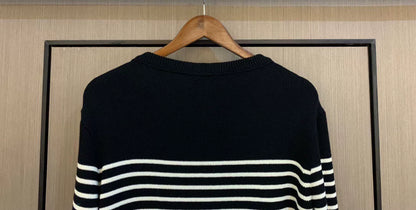 Saint Laurent Men's Striped Sweater