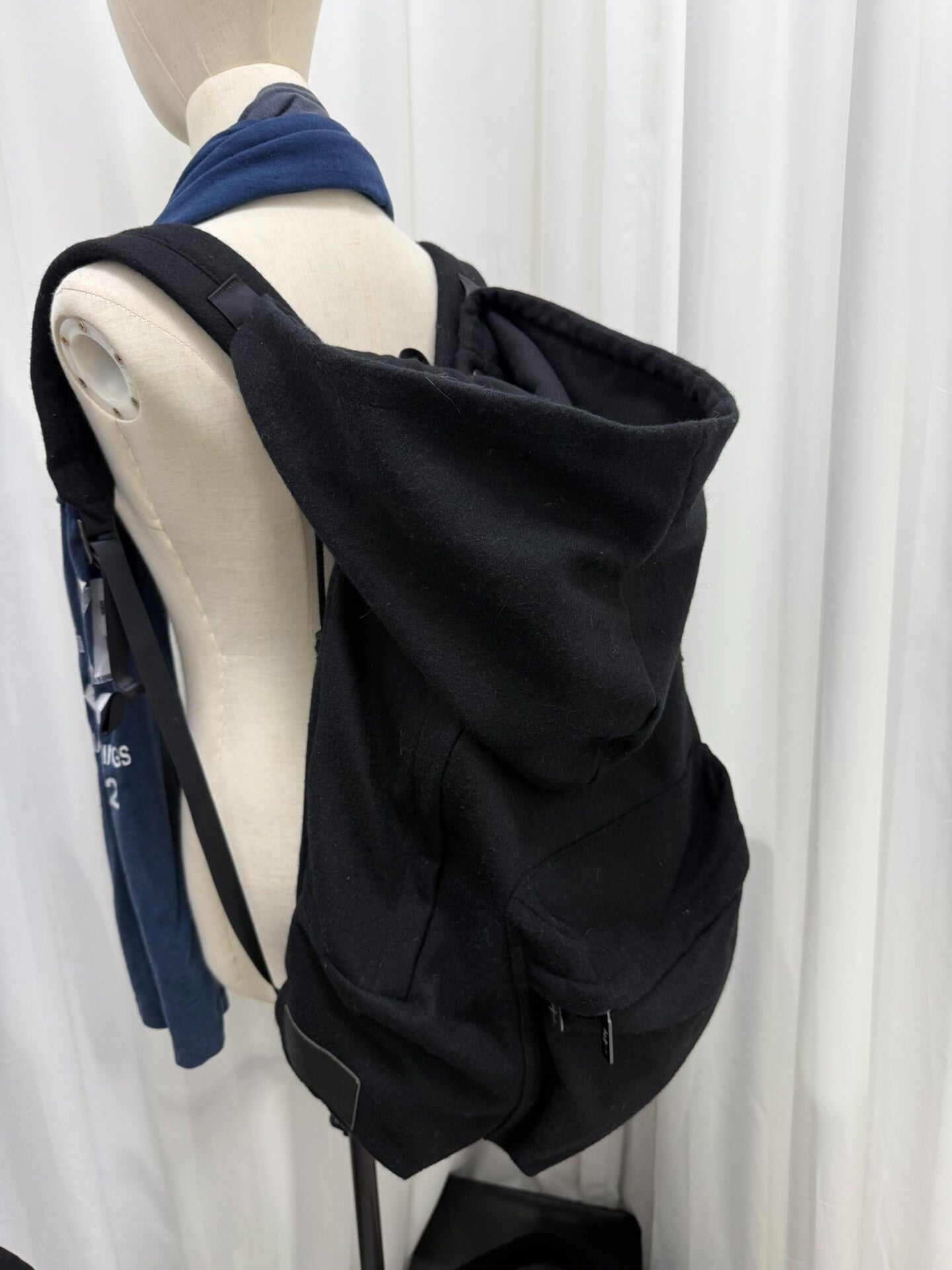 yohji yamamoto pour homme hooded backpack