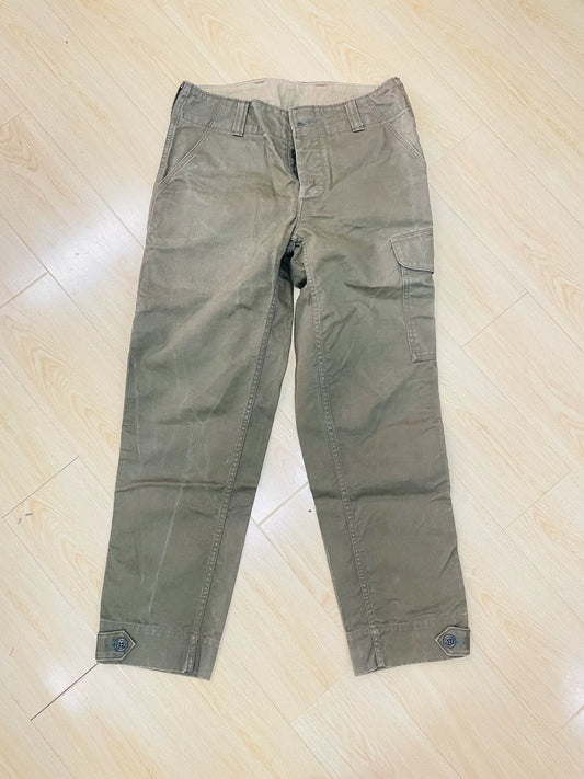 Heavy Waxed Canvas Work Pants