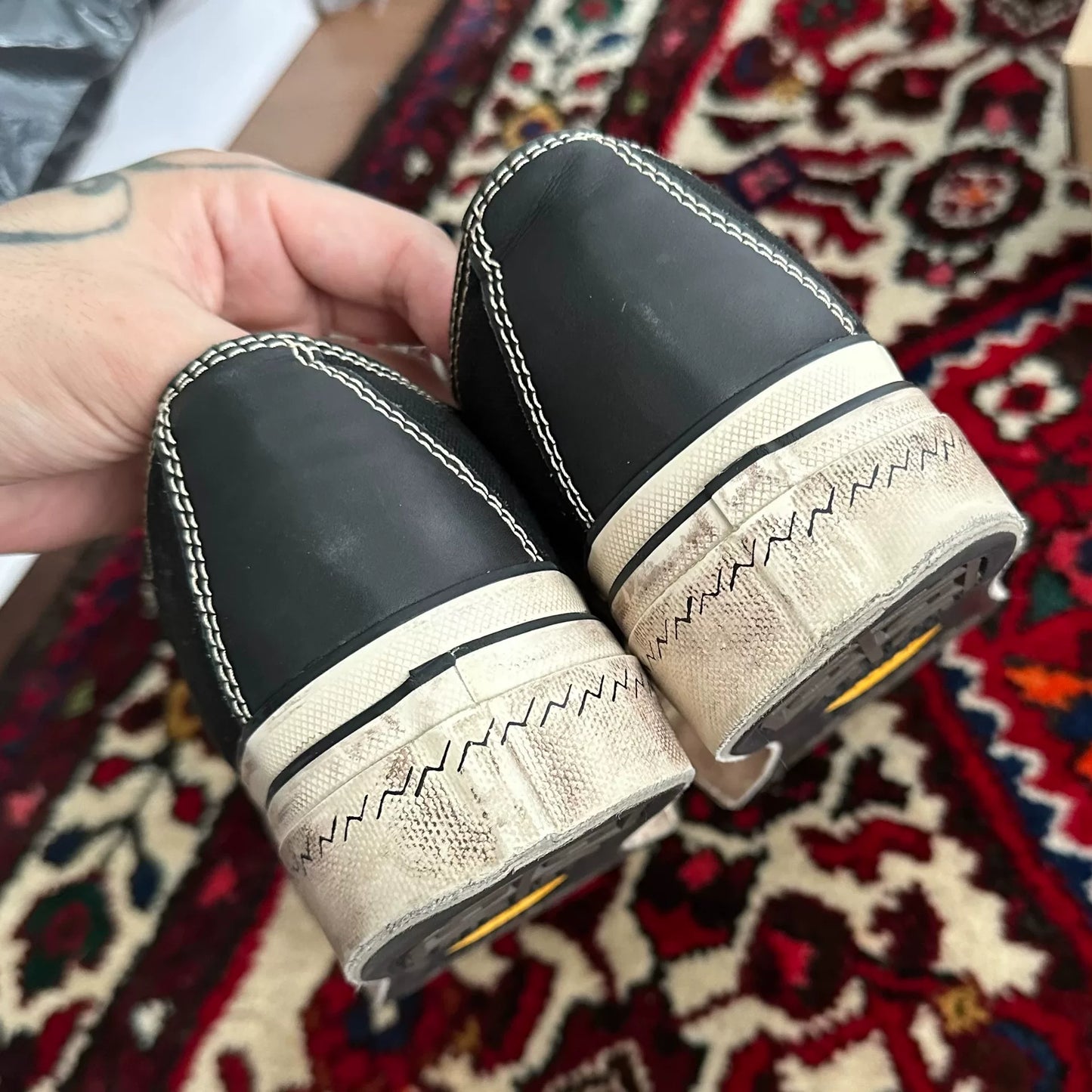 visvim skagway canvas shoes size 8.5