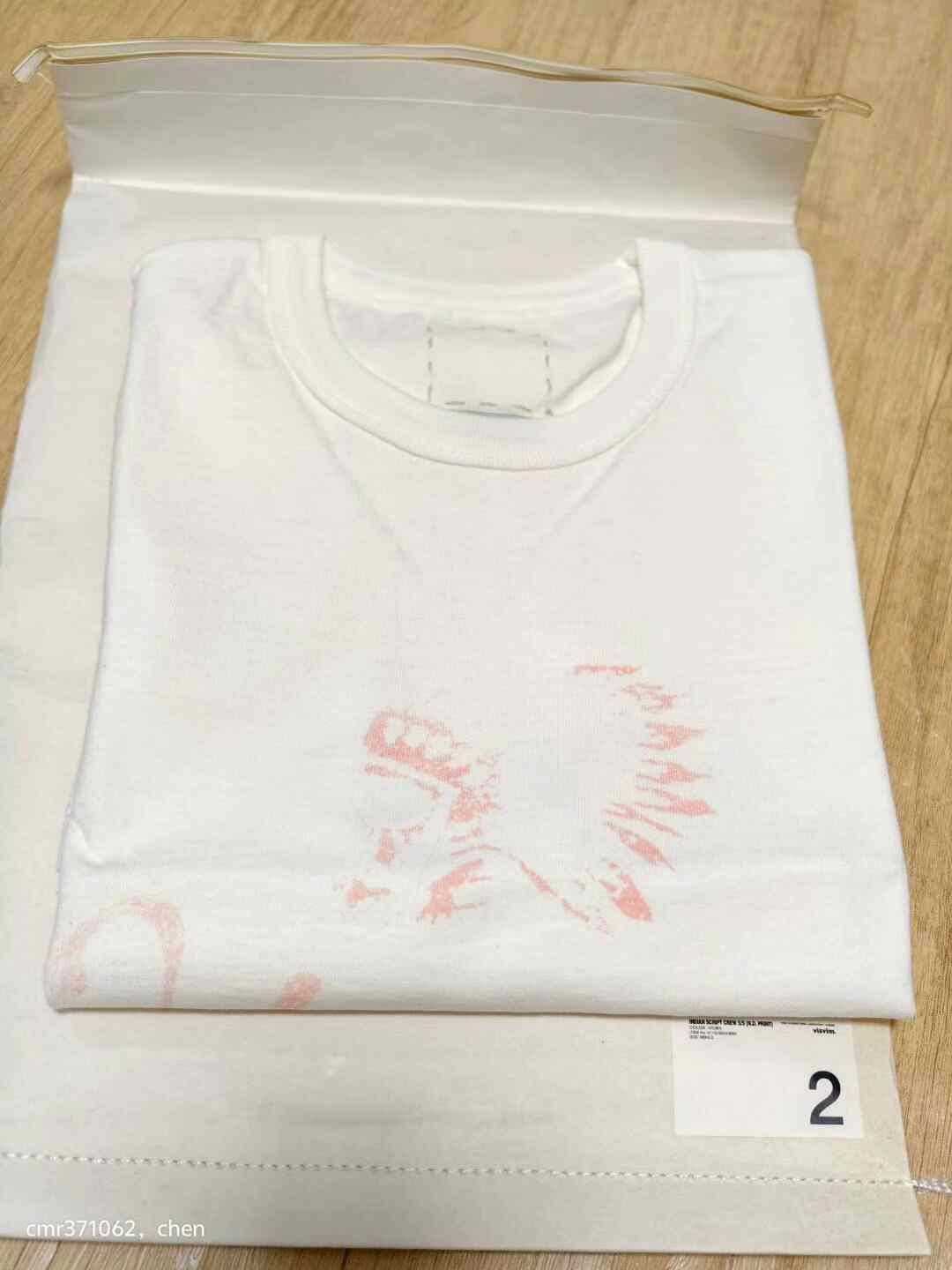 visvim 16SS Indian Script Crew S/S Tee