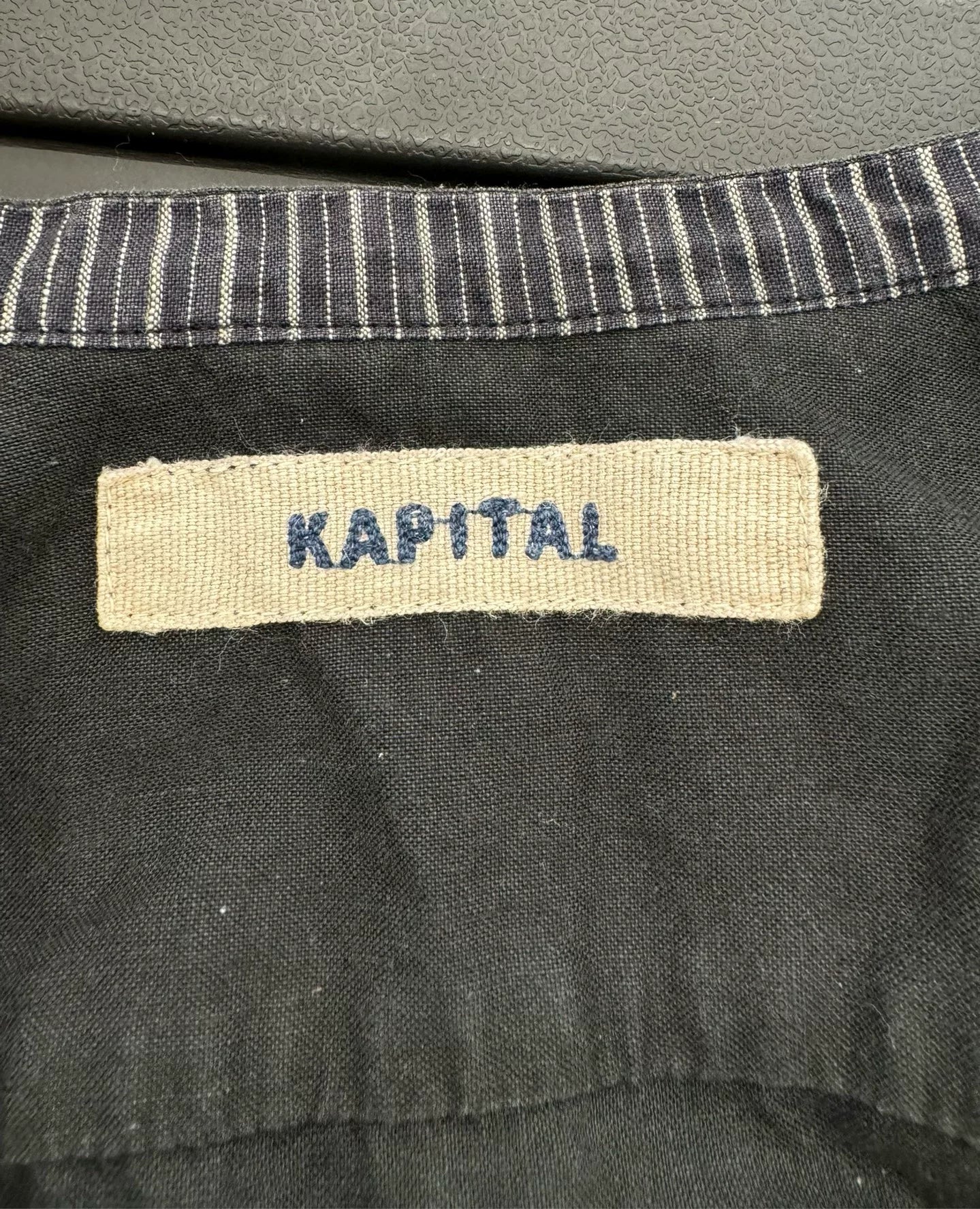 Kapital Chinese Style Short Sleeve Shirt