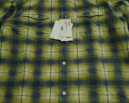 visvim pioneer khadi check long sleeve shirt