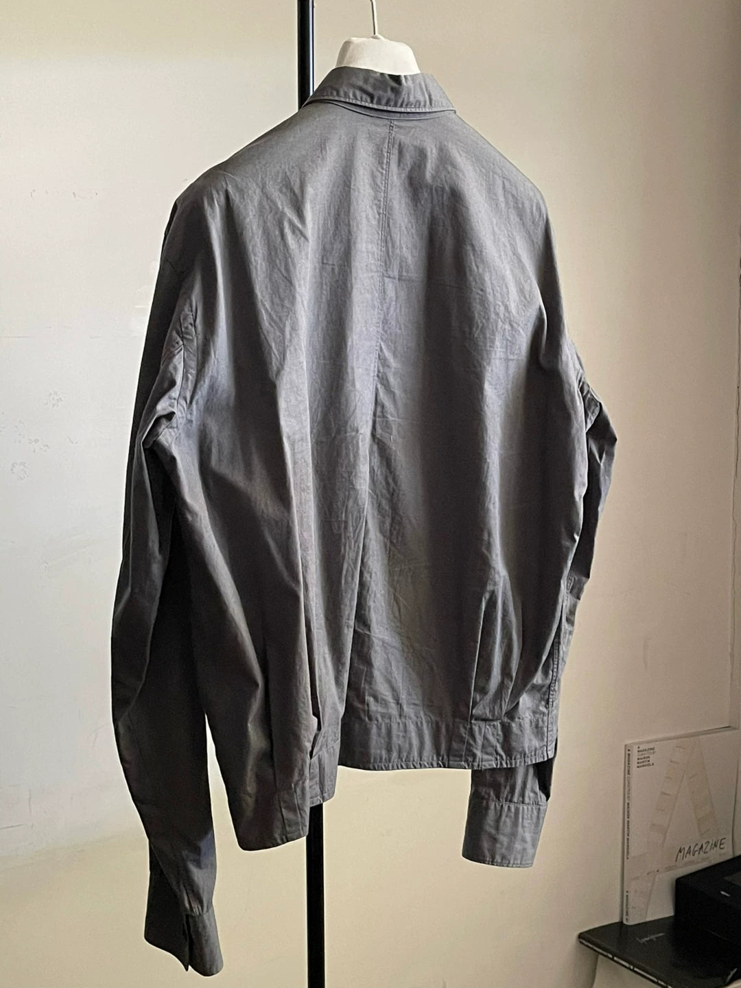 Dries Van Noten Boxy Cotton Jacket Shirt