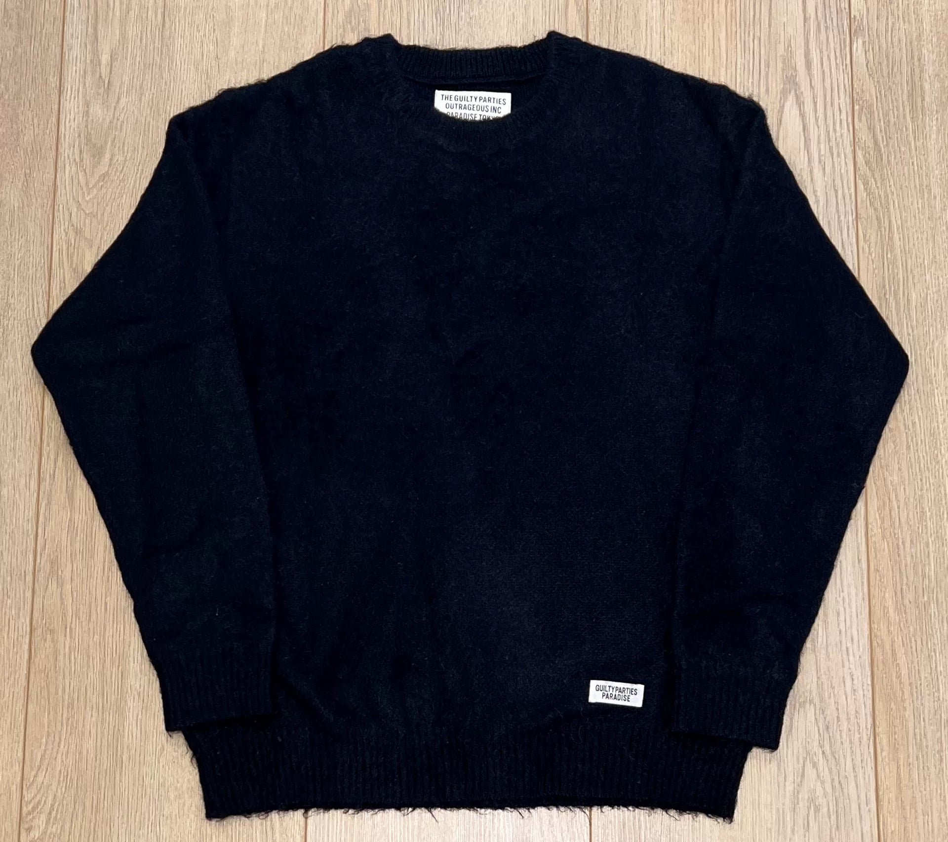 WackoMaria 19FW Wool Mohair Knit Pullover