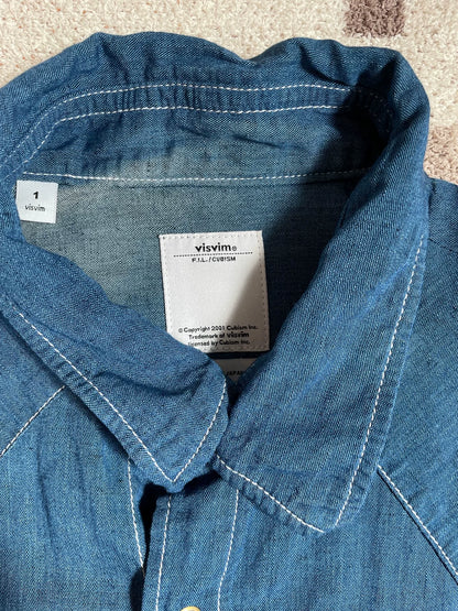visvim Water Drop Denim Shirt