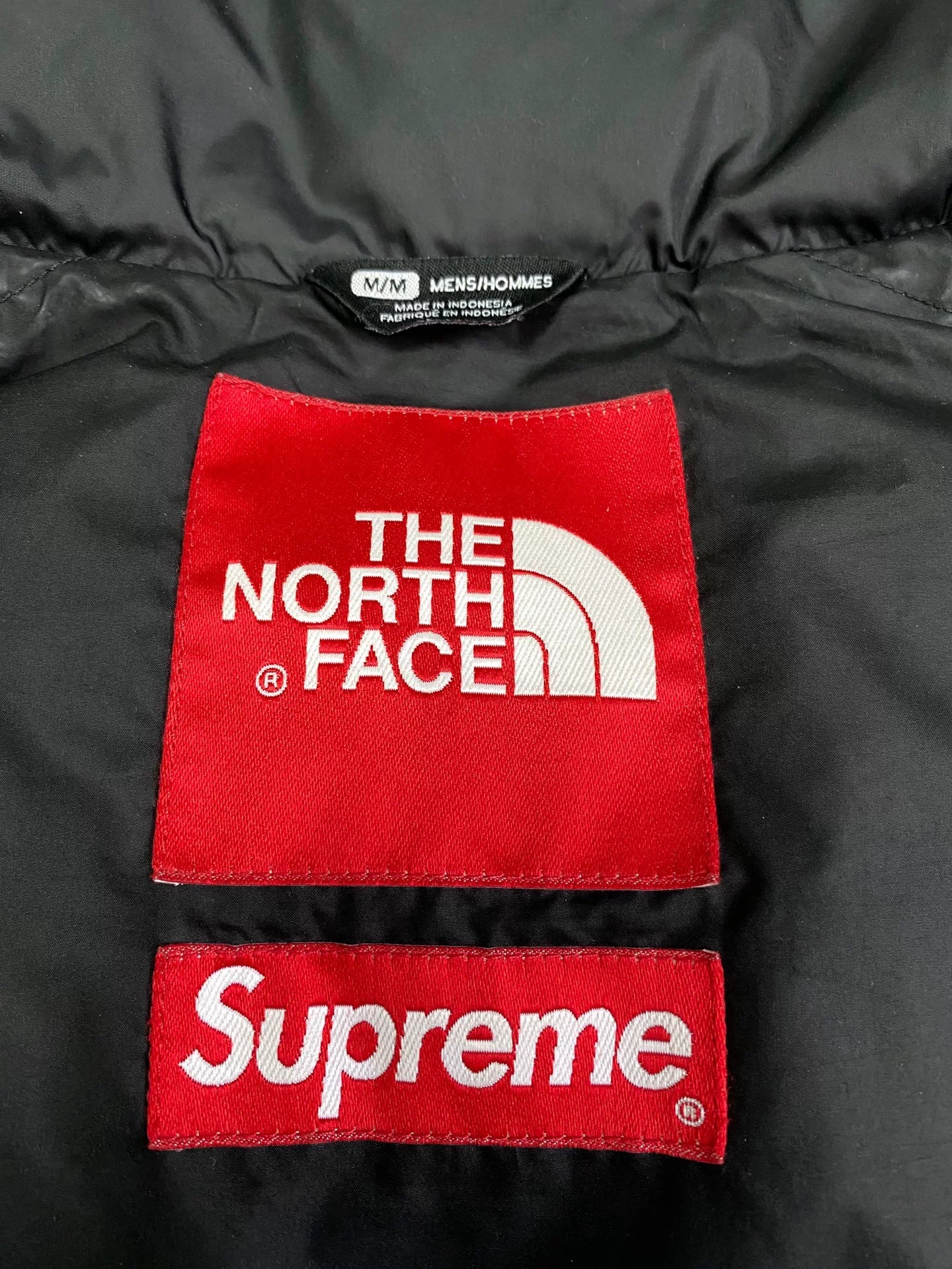 supreme tnff fur down jacket coat