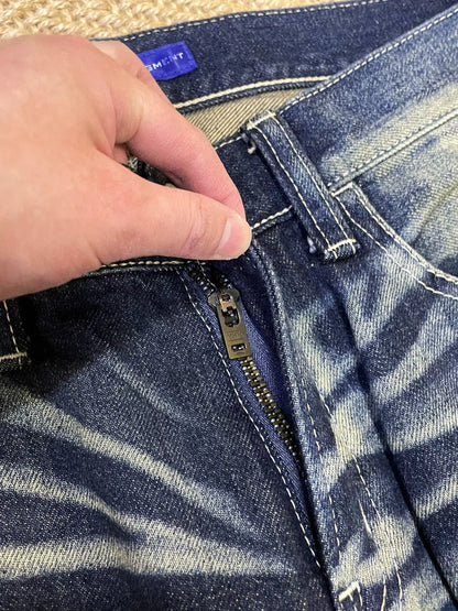 vanquish fragment vintage wash denim jeans