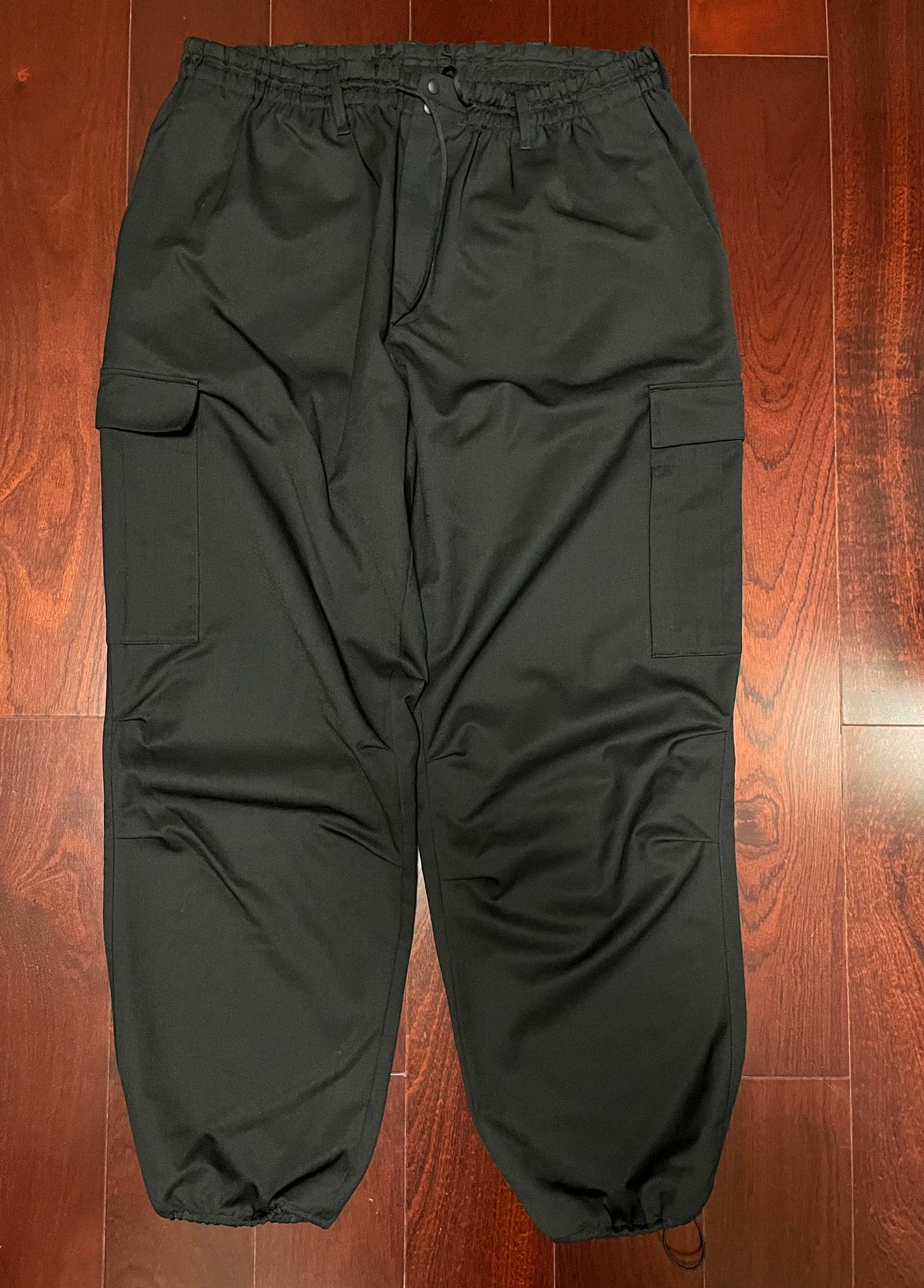Y-3 Loose Wool Pants in Black
