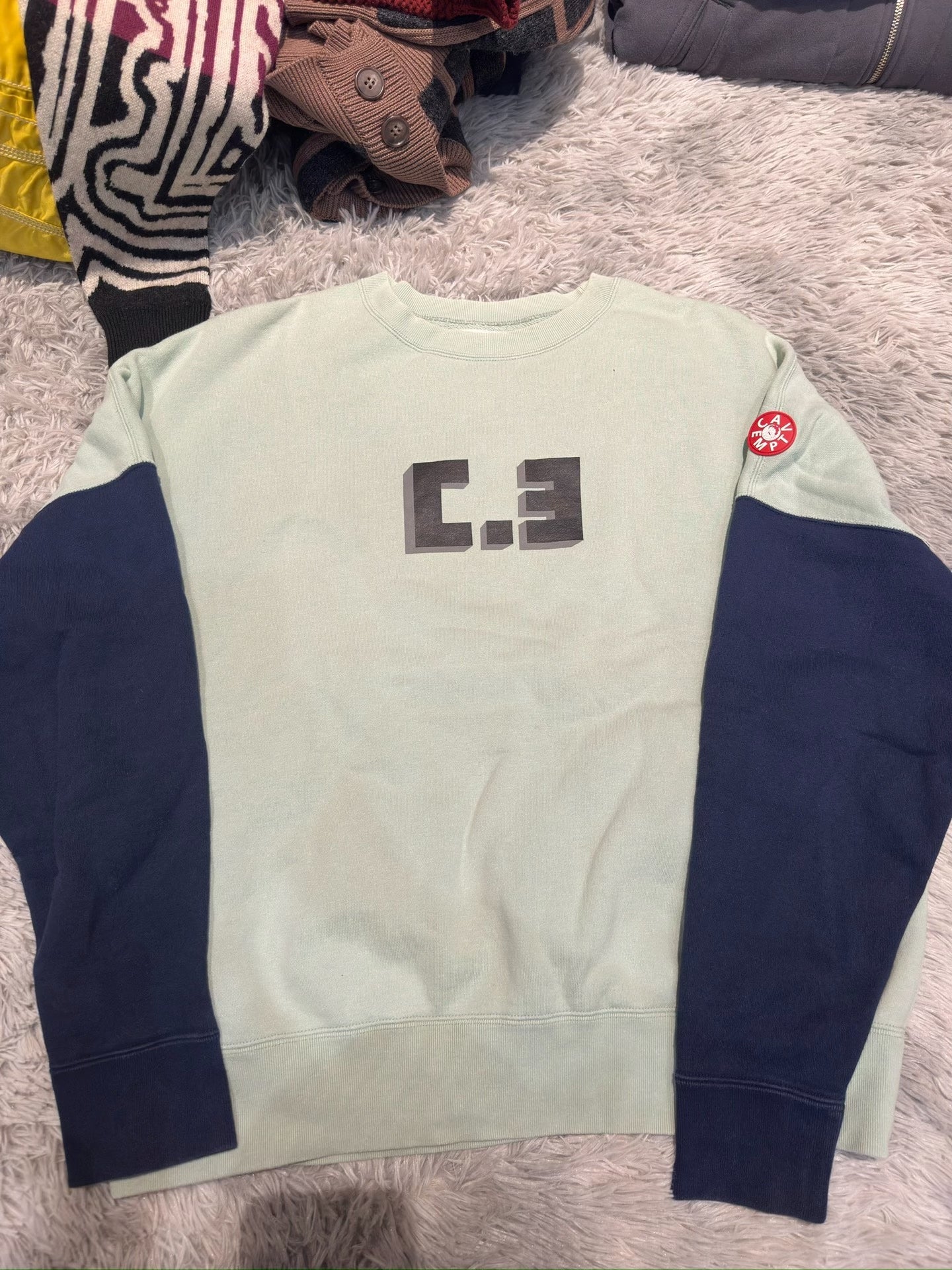 C.E Cav Empt Crewneck Pullover Sweatshirt