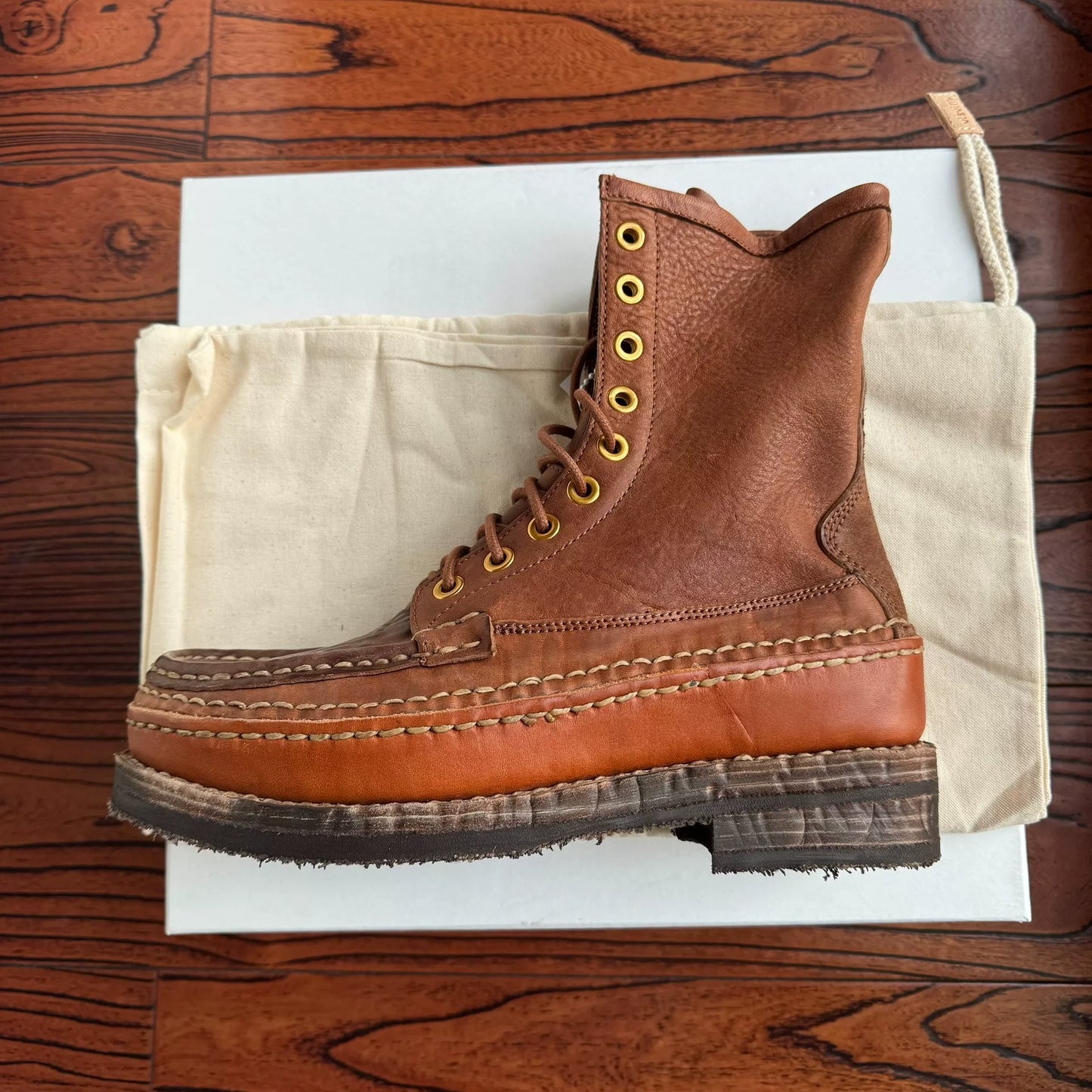 Visvim GRIZZLY CAMPER HI-FOLK Boots