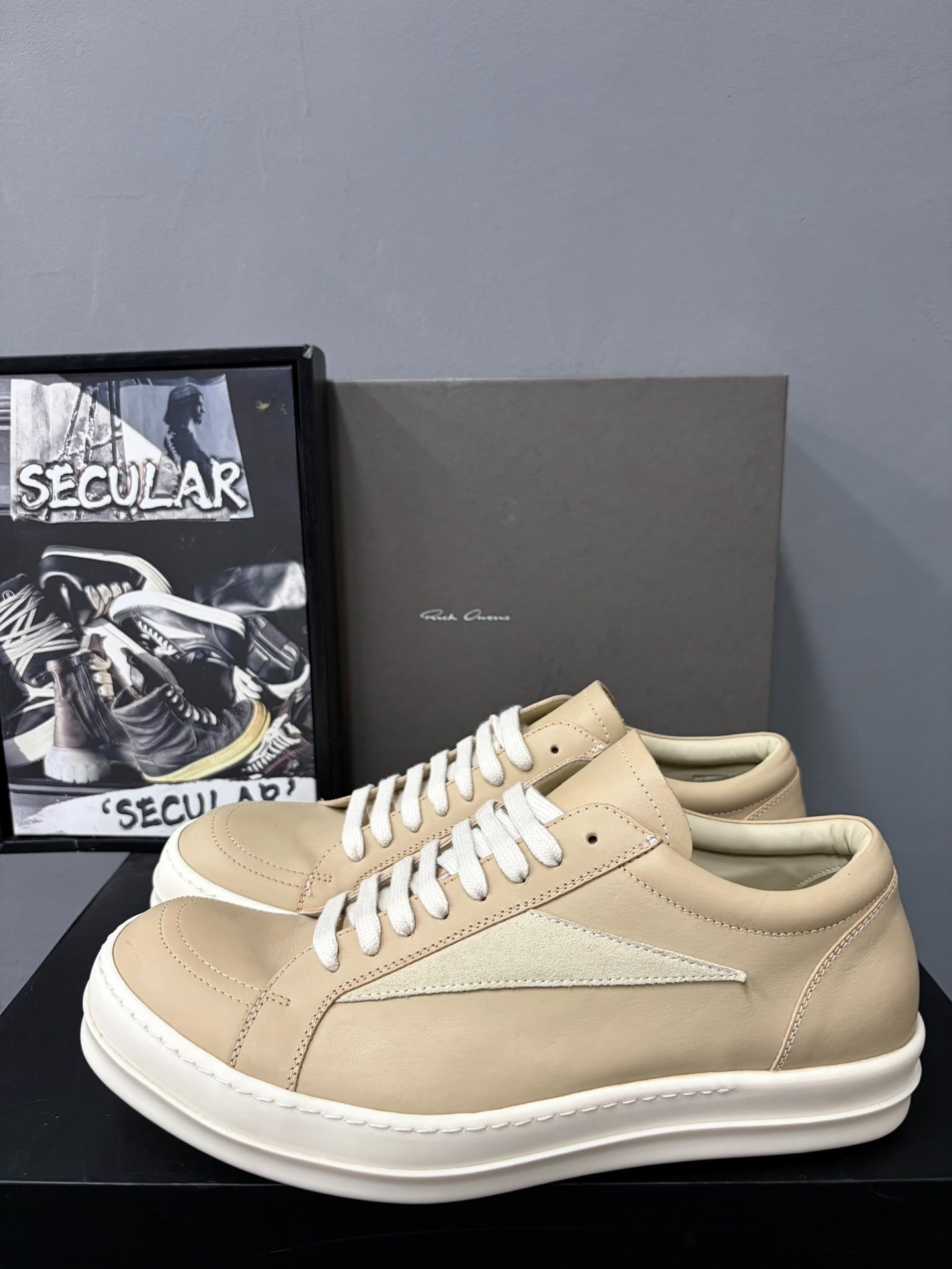 Rick Owens 25SS Low-Top Sneakers