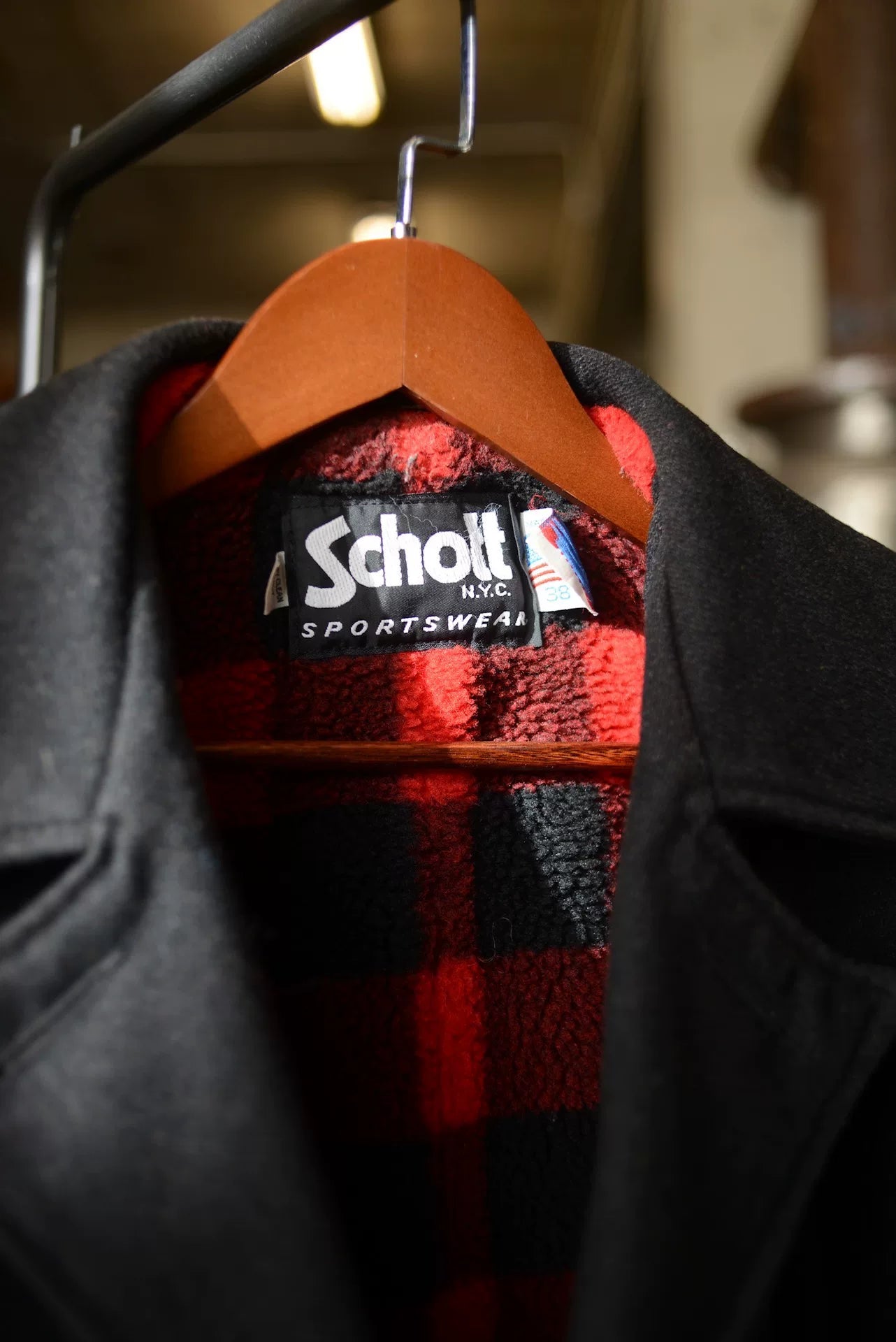 Schott 740N USA Double-Breasted Coat