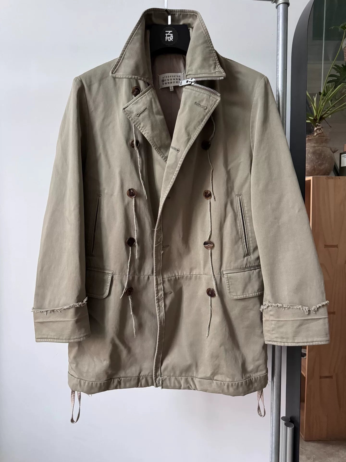 Maison Margiela Military Style Coat