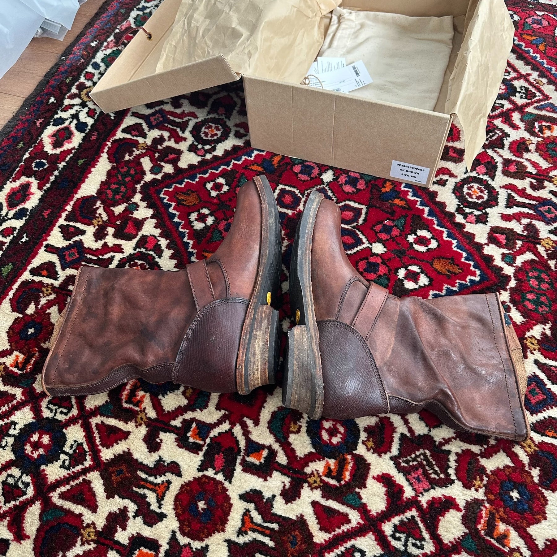VISVIM 25AW ICT T.W.O. Engineer Boots 8