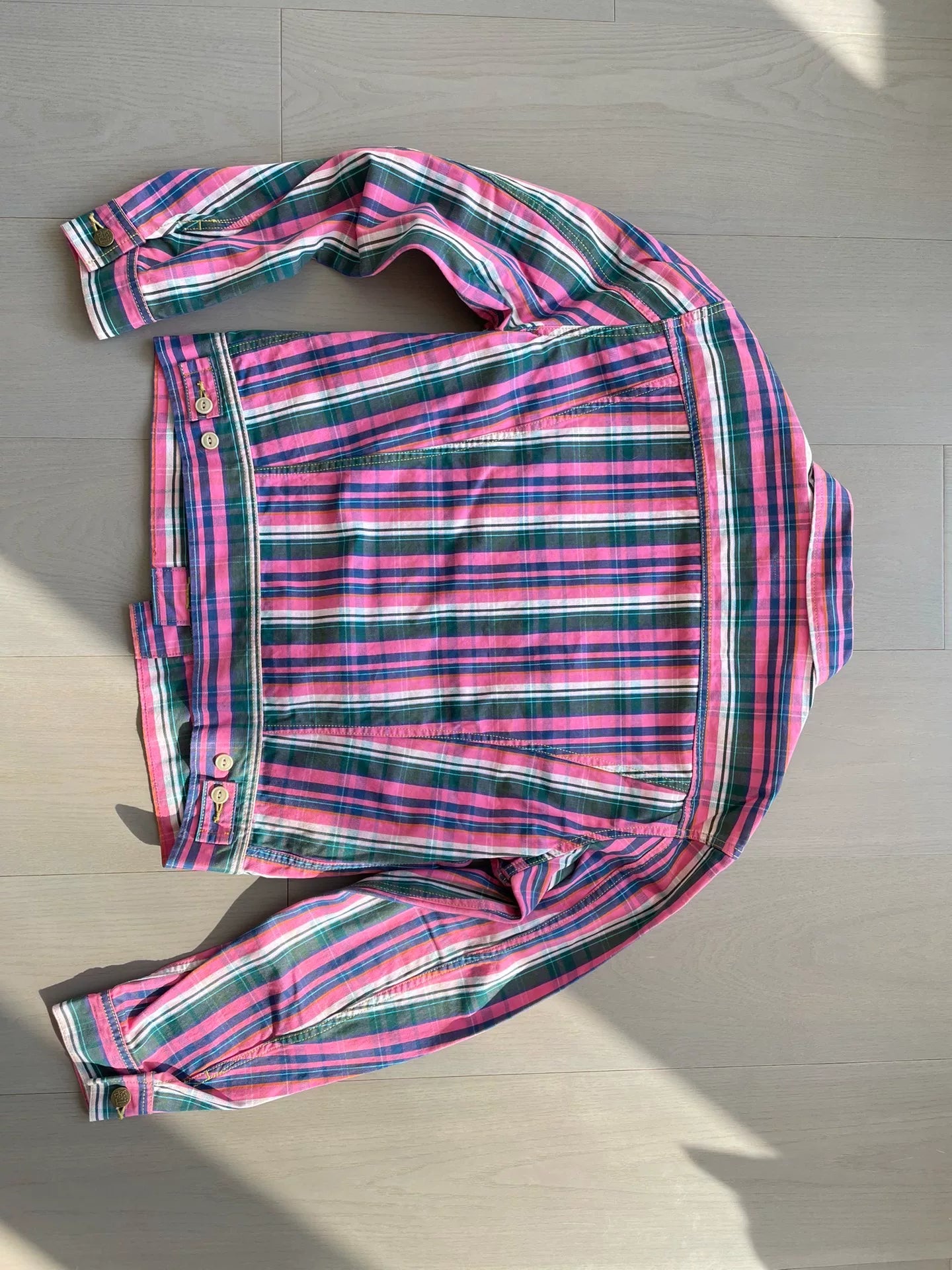 Kapital Plaid Jacket in Size L