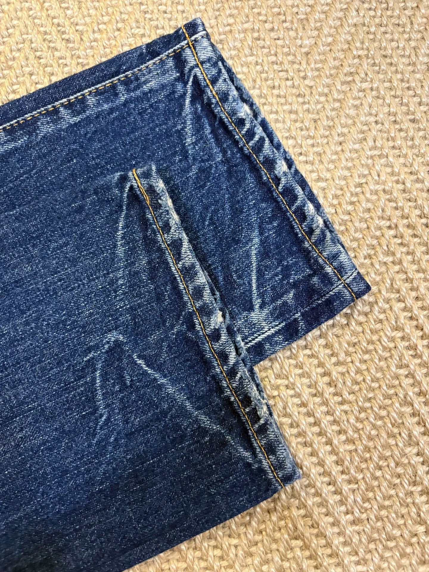 Vanquish & Fragment Washed Cropped Jeans