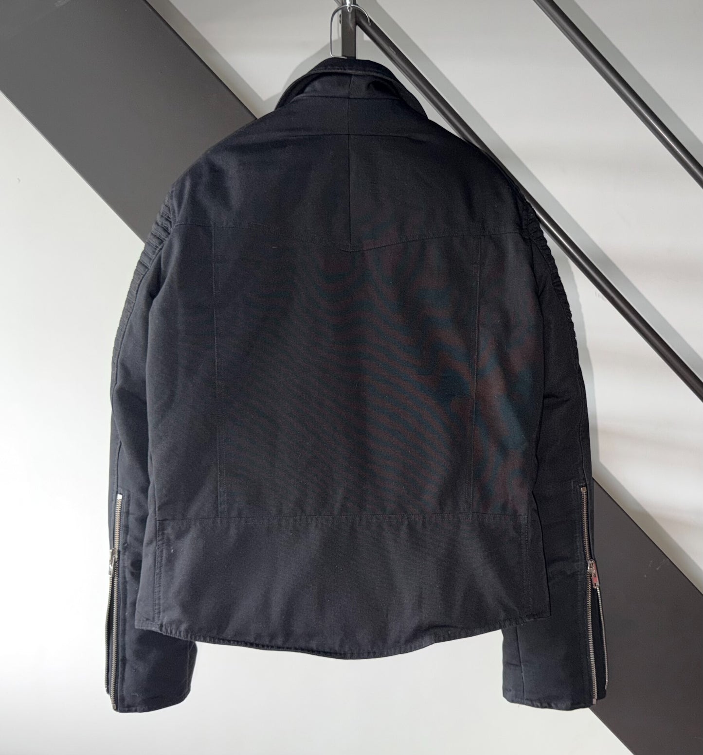 Givenchy Black Cotton Puffer Rider Jacket