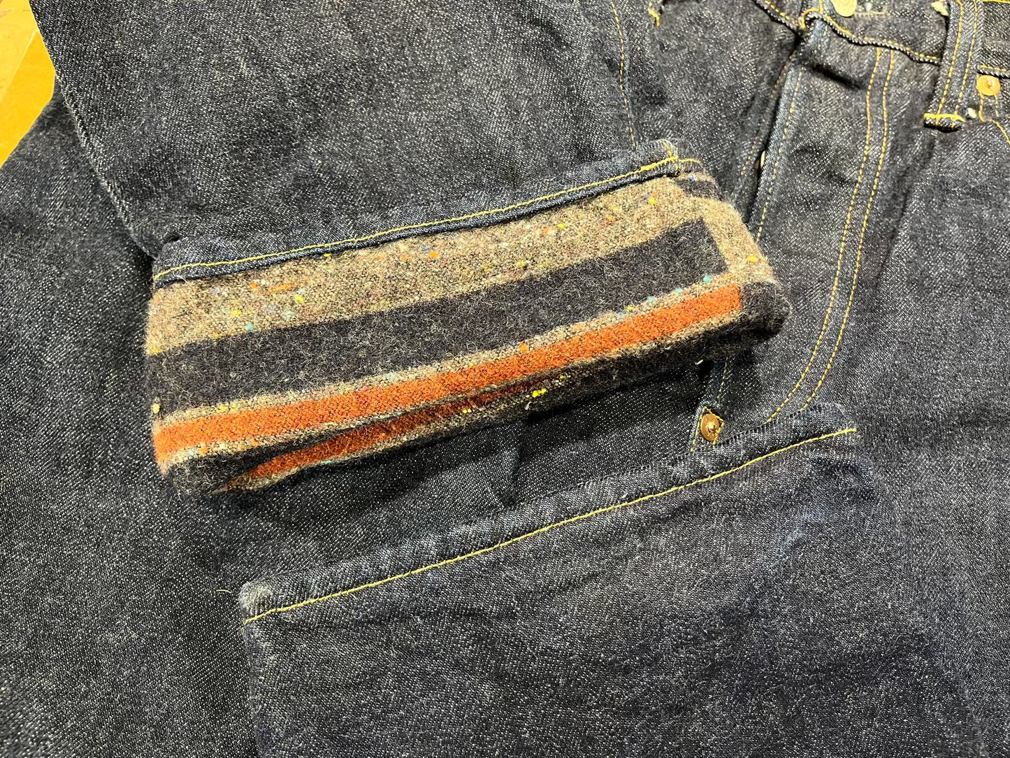 RRL Limited Double Layer Thick Jeans
