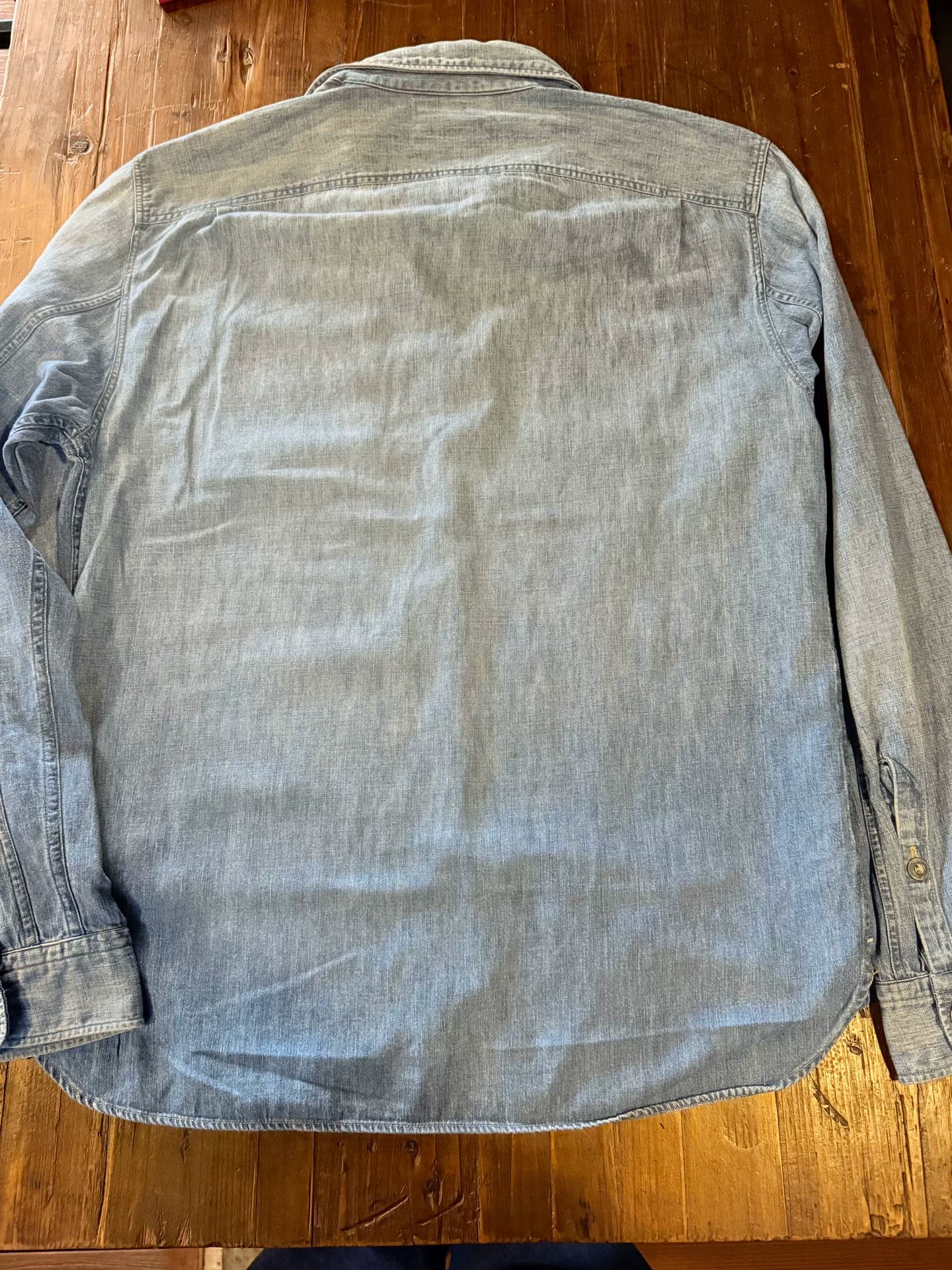 RRL Denim Shirt, M Size