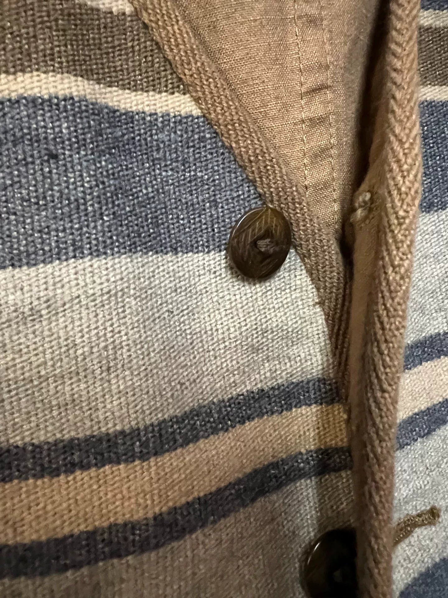 striped wool vest from RRL