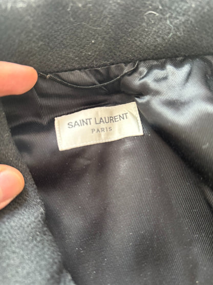 Saint Laurent Black White Striped Jacket