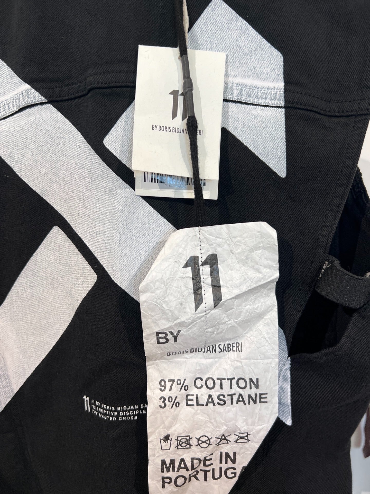 Boris Bidjan Saberi 11by BBS V3 Denim Hunting Vest
