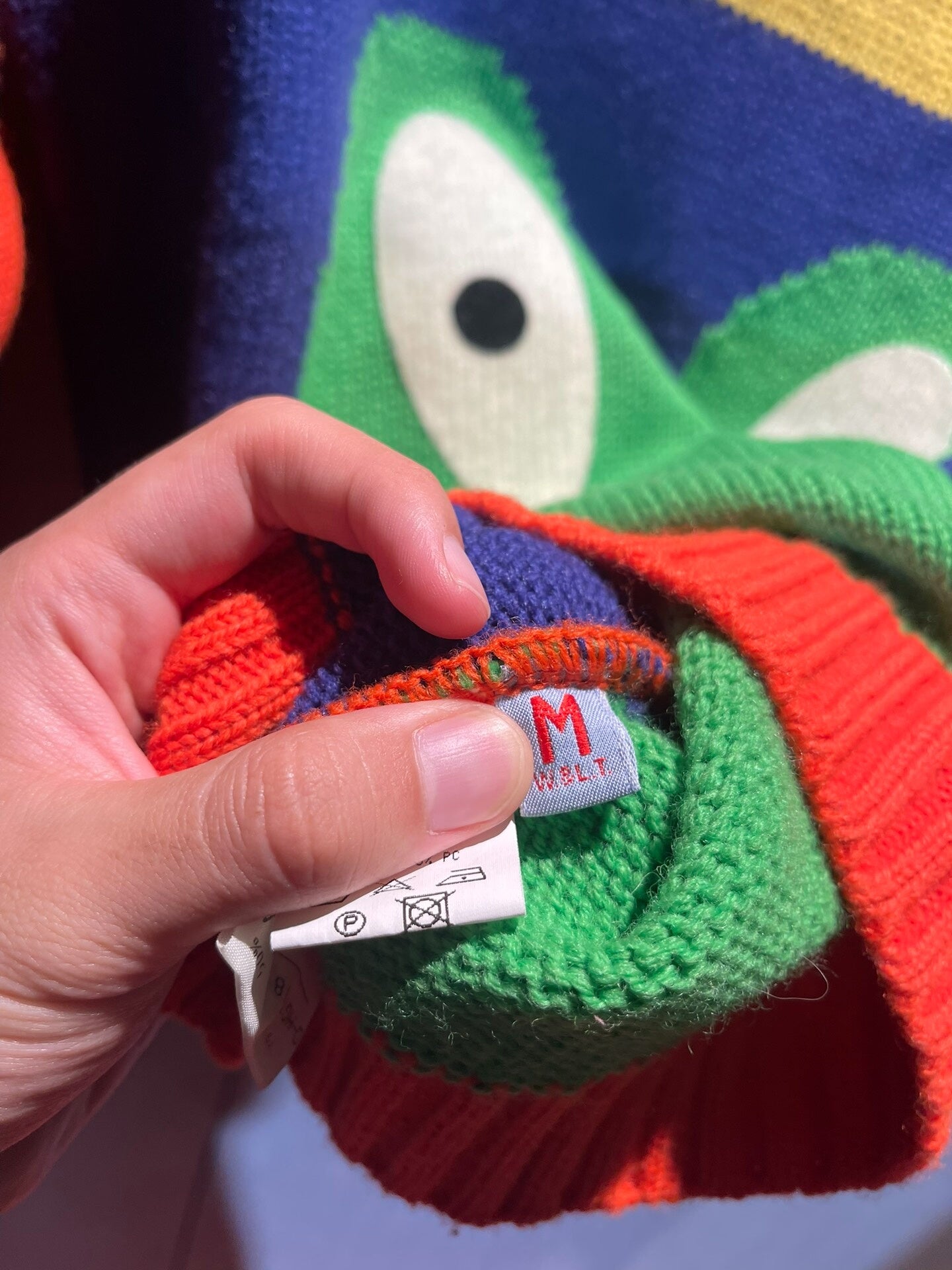 walter van beirendonck frog crown sweater