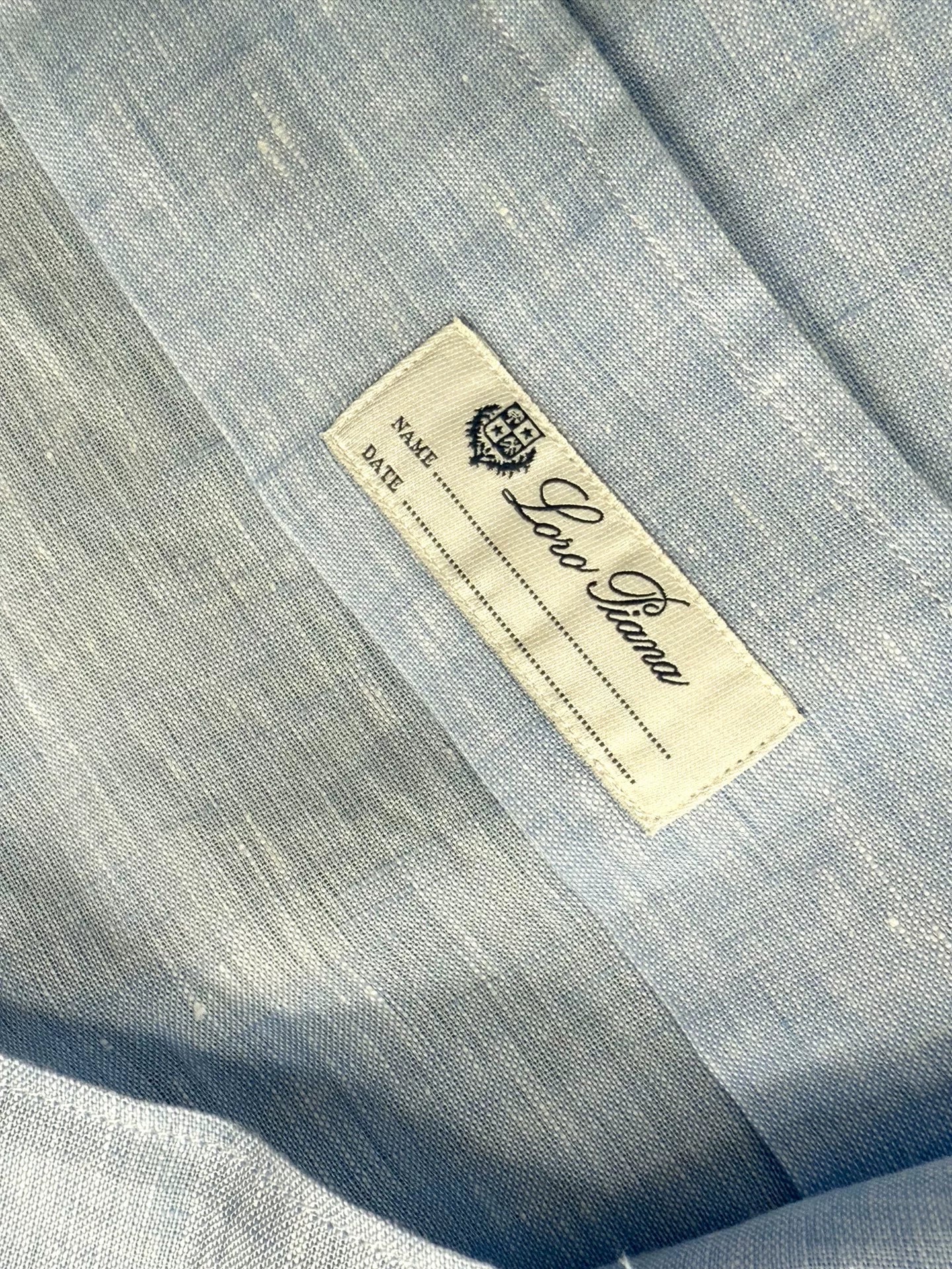 Loro Piana 25 SS Aloe Linen Shirt