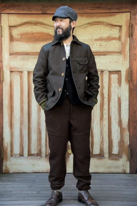 freewheelers boston wool vest