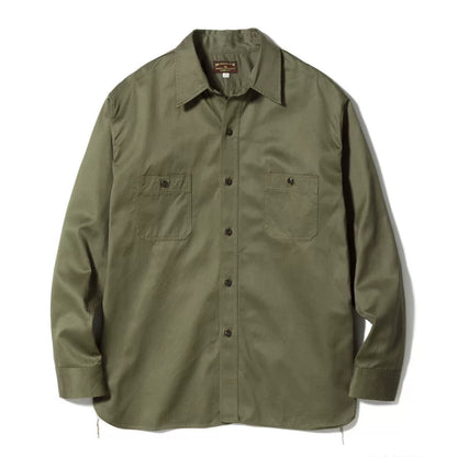 Buzz Rickson's Military Retro Herringbone Work Shirt