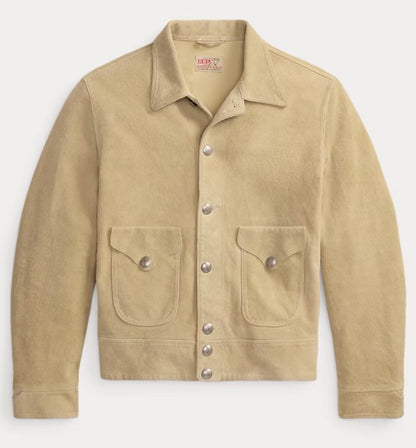 RRL 26SS Suede Leather Jacket