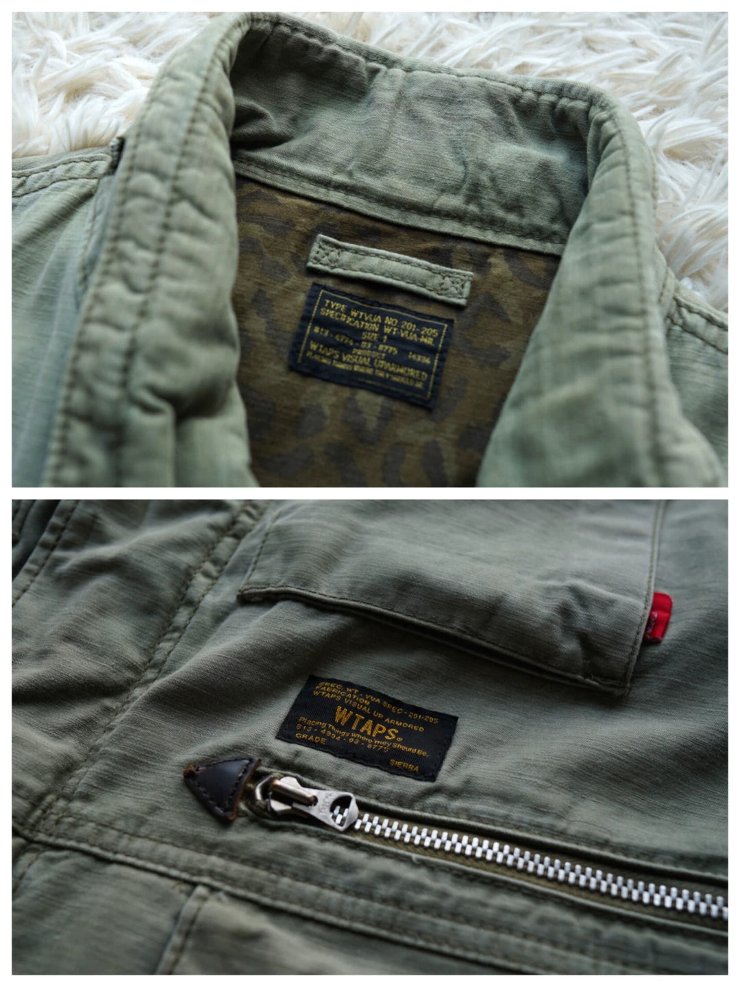 WTAPS M65 Green Military Jacket