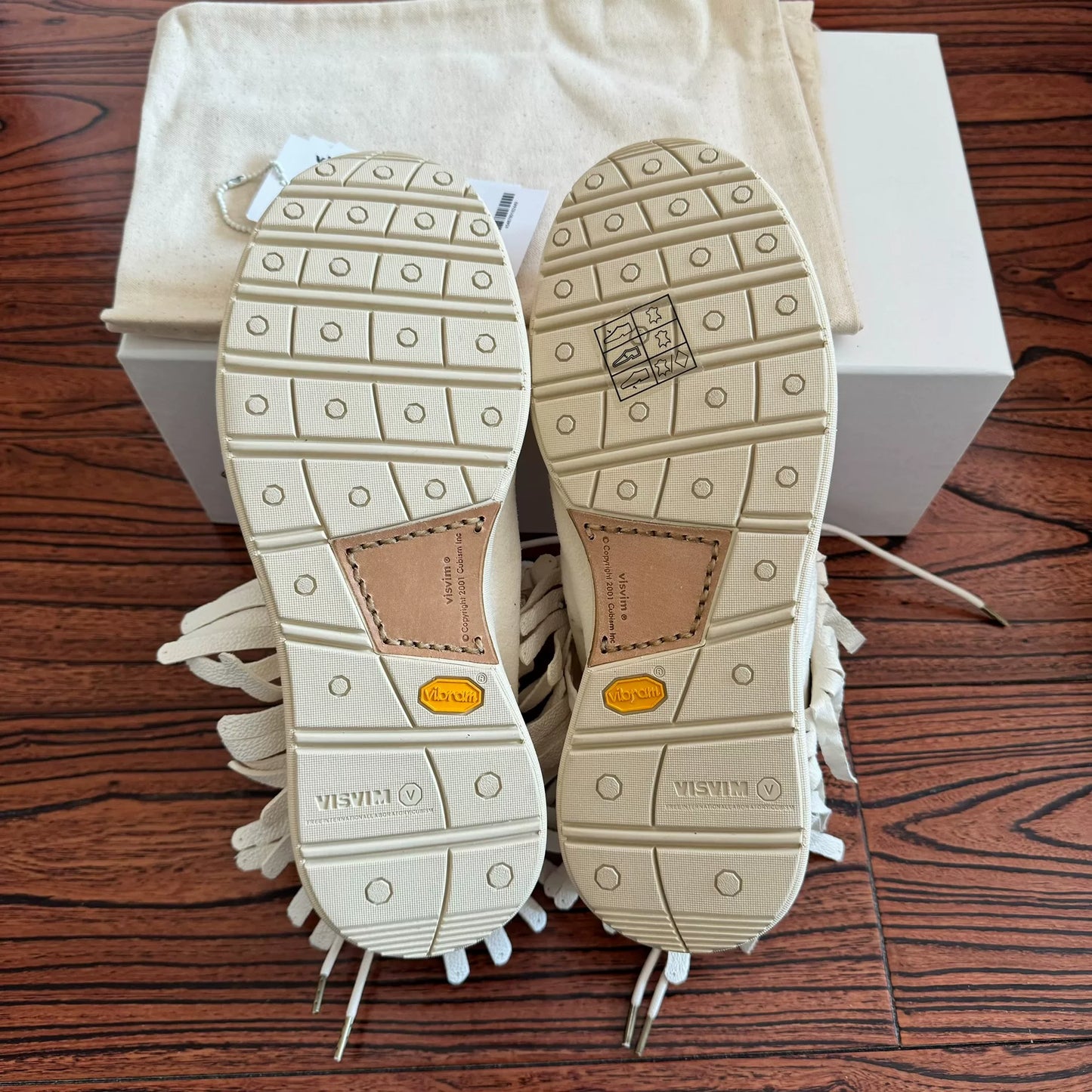 Visvim 23AW FBT Shaman Folk Fringe Casual Shoes