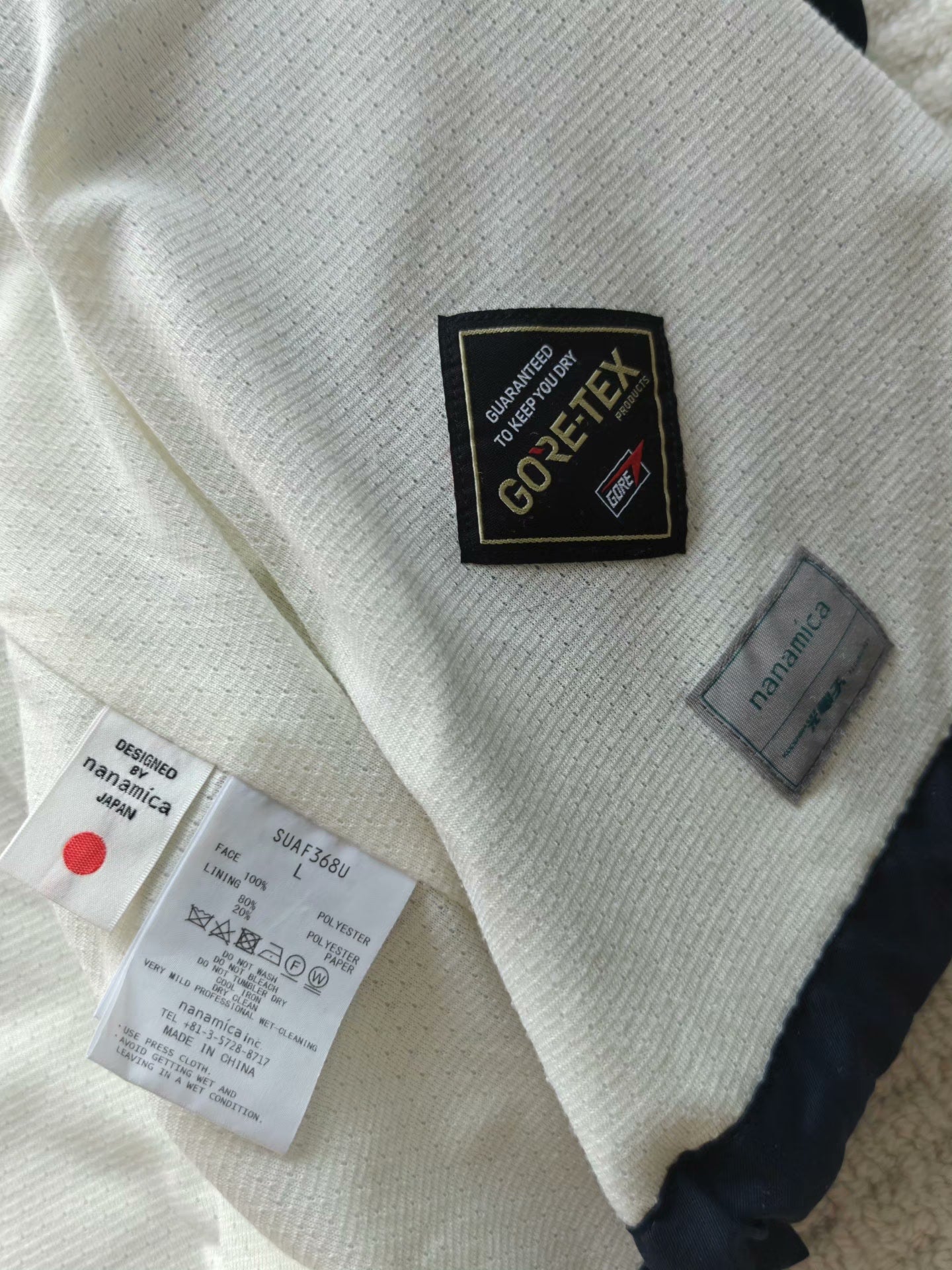 NANAMICA 2L GORE-TEX Button Front Jacket