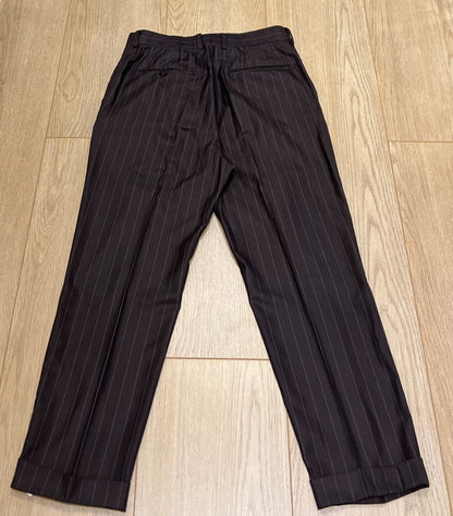 WACKO MARIA Pleated Striped Trousers