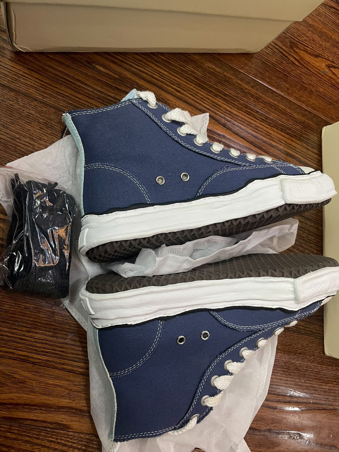 Nigel Cabourn Canvas Dissolving Shoes